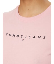 TOMMY HILFIGER SCRIPT LOGO Short-sleeved T-shirt pink sugar stripe - T-shirt - 3