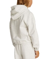 TOMMY HILFIGER KIDS BIMBA Sequin Patch Hoodie snow white heather - Baby Sweatshirt - 2