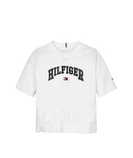 TOMMY HILFIGER KIDS BIMBA Relaxed fit short-sleeved T-shirt white - Child T-shirt - 4
