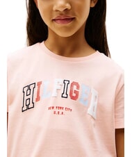 TOMMY HILFIGER KIDS BIMBA Short-sleeved T-shirt with print coral ice - Child T-shirt - 3