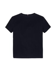 TOMMY HILFIGER KIDS BIMBA Glitter print cotton T-shirt dark night navy - Child T-shirt - 5