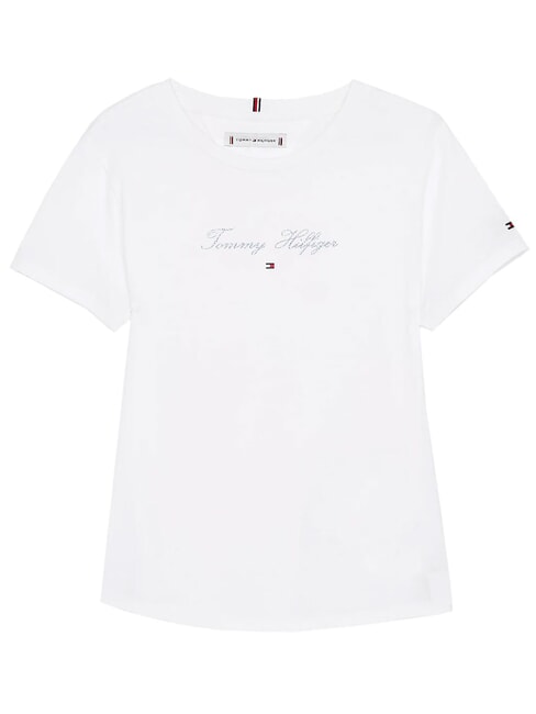 KIDS BIMBA Short-sleeved T-shirt with logo print white - Child T-shirt