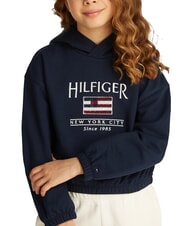 TOMMY HILFIGER KIDS BIMBA Sequin Patch Hoodie dark night navy - Baby Sweatshirt - 3