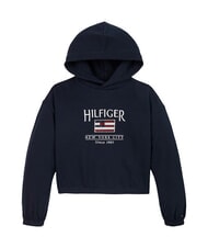 TOMMY HILFIGER KIDS BIMBA Sequin Patch Hoodie dark night navy - Baby Sweatshirt - 4