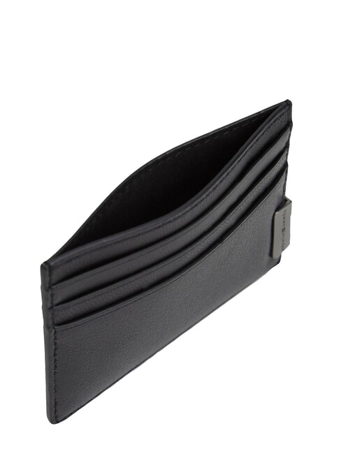 TH HARDWARE Leather card holder black - Men&rsquo;s Wallets