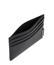 TOMMY HILFIGER TH HARDWARE Leather card holder black - Men&rsquo;s Wallets - 3