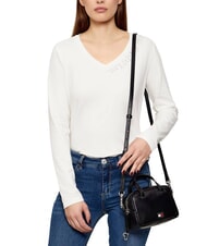TOMMY HILFIGER TJ CITY Mini handbag with shoulder strap black - Women&rsquo;s Bags - 5