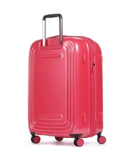 MANDARINA DUCK LOGODUCK+ METAL  Medium Trolley, Expandable raspberry - Rigid Trolley Cases - 3