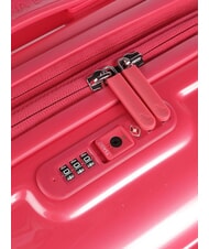MANDARINA DUCK LOGODUCK+ METAL  Medium Trolley, Expandable raspberry - Rigid Trolley Cases - 4