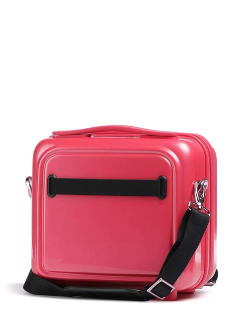 LOGODUCK+ METAL Hard beauty case raspberry - Beauty Case