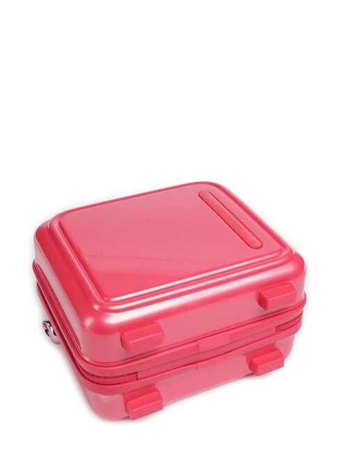 LOGODUCK+ METAL Hard beauty case raspberry - Beauty Case