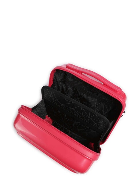 LOGODUCK+ METAL Hard beauty case raspberry - Beauty Case