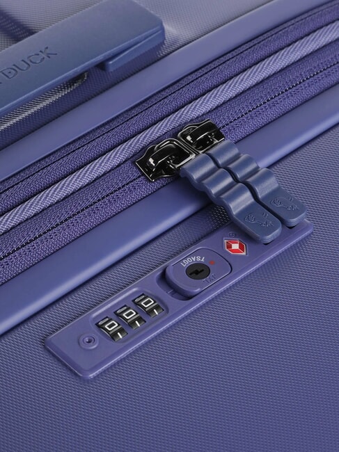 FLYDUCK Medium Expandable Trolley skipper blue - Rigid Trolley Cases