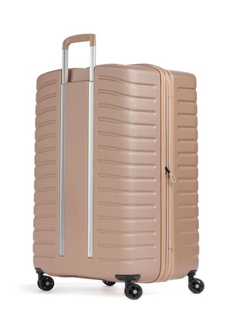 FLYDUCK Large expandable trolley Champagne - Rigid Trolley Cases