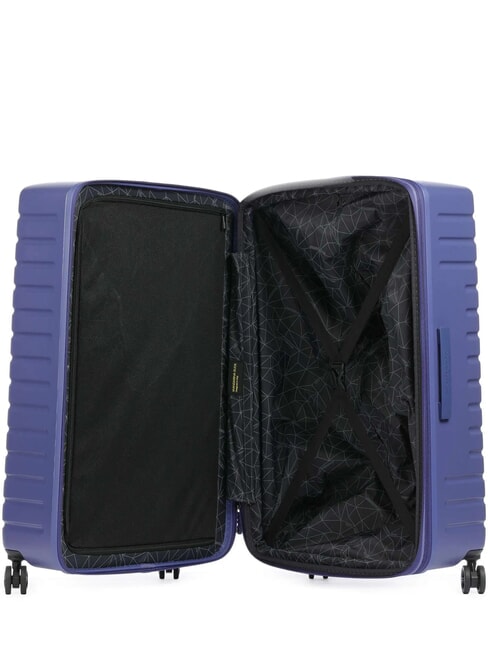 FLYDUCK Large expandable trolley skipper blue - Rigid Trolley Cases