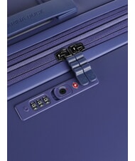 MANDARINA DUCK FLYDUCK Large expandable trolley skipper blue - Rigid Trolley Cases - 4