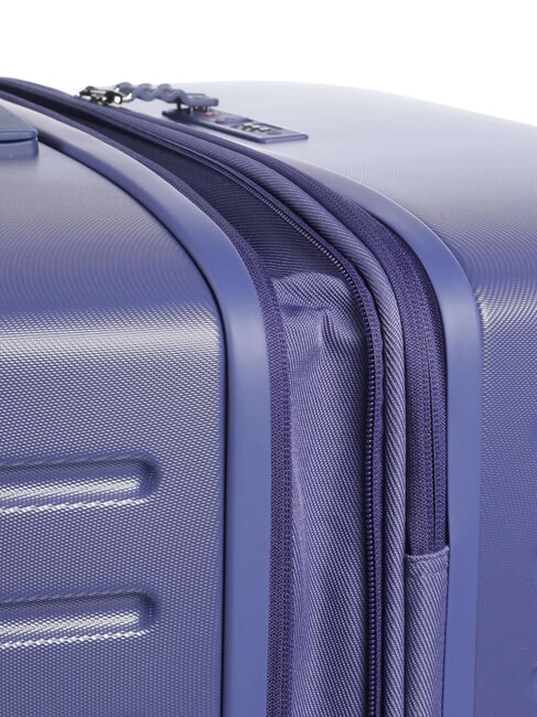 FLYDUCK Large expandable trolley skipper blue - Rigid Trolley Cases