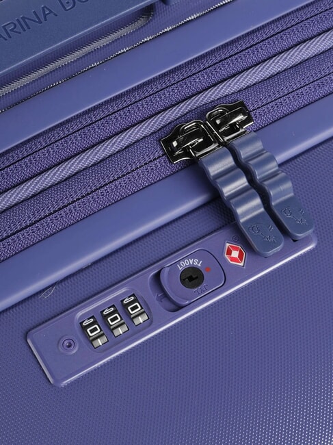 FLYDUCK Expandable hand luggage trolley skipper blue - Hand luggage