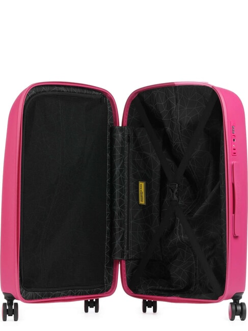 D-DROP 2.0 Medium size trolley raspberry rose - Rigid Trolley Cases