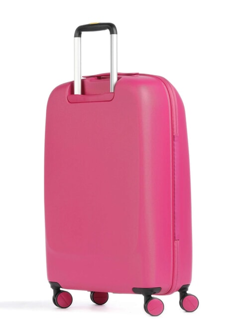 D-DROP 2.0 Medium size trolley raspberry rose - Rigid Trolley Cases