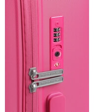 MANDARINA DUCK D-DROP 2.0 Medium size trolley raspberry rose - Rigid Trolley Cases - 4