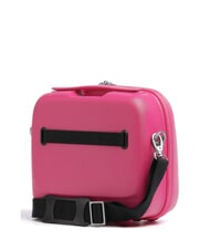 MANDARINA DUCK D-DROP 2.0 Hard beauty case with shoulder strap raspberry rose - Beauty Case - 2