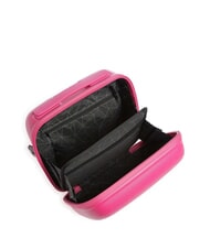 MANDARINA DUCK D-DROP 2.0 Hard beauty case with shoulder strap raspberry rose - Beauty Case - 4