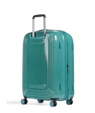 MANDARINA DUCK LOGODUCK Medium Trolley, Expandable glitter green - Rigid Trolley Cases - 3