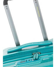 MANDARINA DUCK LOGODUCK Medium Trolley, Expandable glitter green - Rigid Trolley Cases - 5