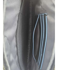 PIQUADRO BLUE SQUARE Leather Card Holder Pouch Black - Men&rsquo;s Wallets - 3