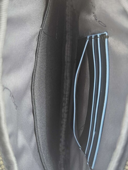 BLUE SQUARE Leather Card Holder Pouch blue - Men&rsquo;s Wallets