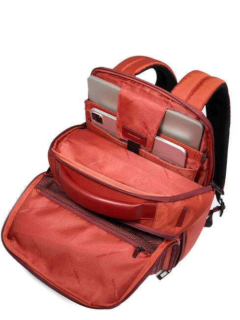 WOLLEM 15.6" laptop backpack orange2 - Laptop backpacks