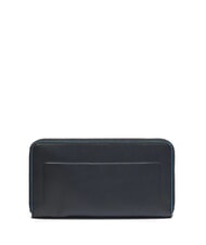 PIQUADRO ATLAS Zip Around Leather Wallet Black2 - Women&rsquo;s Wallets - 3