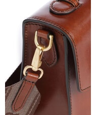 THE BRIDGE IRENE Shoulder bag, in leather BROWN - Women&rsquo;s Bags - 3