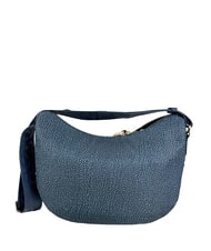 BORBONESE LUNA BAG SMALL ECO LINE LUNA Hobo bag, Small blue lapis - Women&rsquo;s Bags - 2
