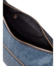 BORBONESE LUNA BAG SMALL ECO LINE LUNA Hobo bag, Small blue lapis - Women&rsquo;s Bags - 4