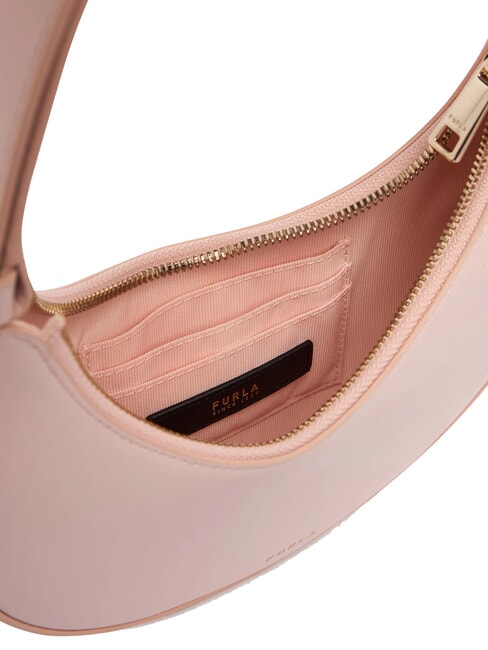DELIZIA  Mini shoulder bag, in leather dusty pink - Women&rsquo;s Bags
