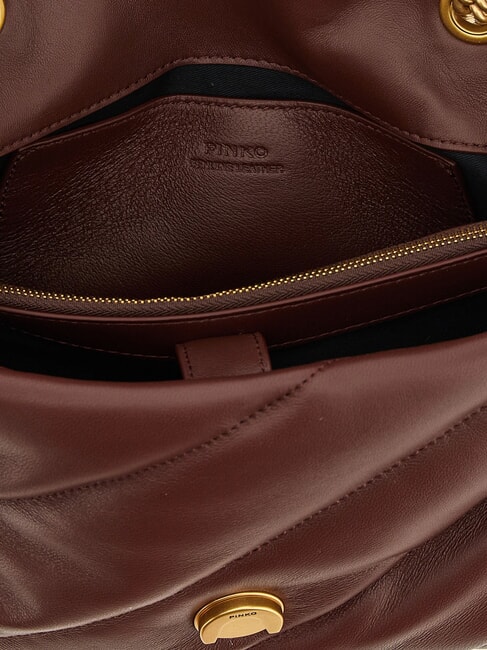 CLASSIC LOVE PUFF Nappa leather bag burgundy wine-antique gold - Women&rsquo;s Bags