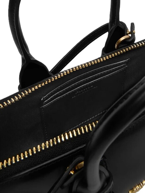 BOWLING Handbag, with shoulder strap black-antique gold - Women&rsquo;s Bags