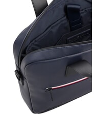 TOMMY HILFIGER TH ESS CORP 13" laptop briefcase space blue - Work Briefcases - 3