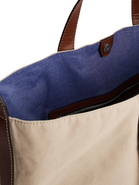 TH RUNAWAY Canvas travel bag classic beige - Duffle bags