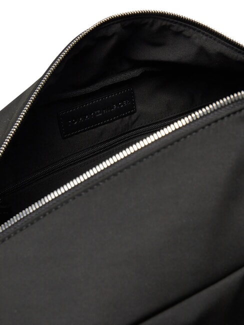 TH BUSINESS Nylon duffel bag with shoulder strap black - Duffle bags