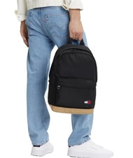 TOMMY HILFIGER TJM ESS DAILY DOME 15" laptop backpack black - Laptop backpacks - 5