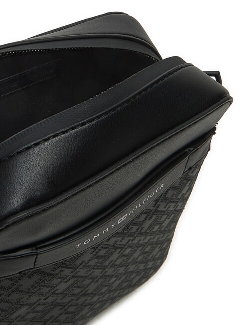 TH MONOGRAM Small purse black - Over-the-shoulder Bags for Men