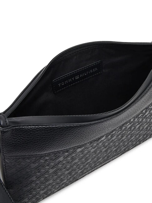 TH MONOGRAM Men's clutch bag with cuff black - Beauty Case