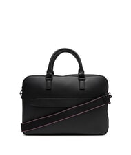TOMMY HILFIGER TH CORP 13" laptop briefcase black - Work Briefcases - 4