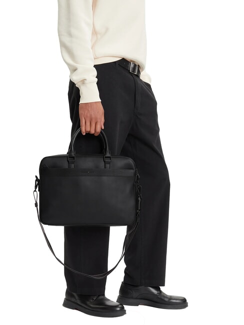 TH CORP 13" laptop briefcase black - Work Briefcases