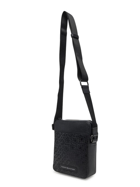 TH MONOGRAM Mini reporter bag black - Over-the-shoulder Bags for Men