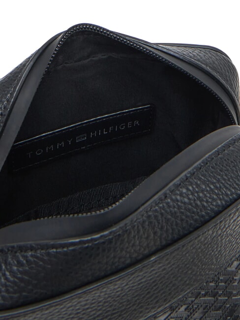 TH MONOGRAM Mini reporter bag black - Over-the-shoulder Bags for Men