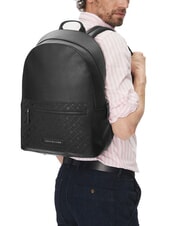 TOMMY HILFIGER TH MONOGRAM 15" laptop backpack black - Laptop backpacks - 5